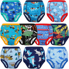Potty Training Underwear 10 Packs Absorbent Toddler Training Pants for Boys and