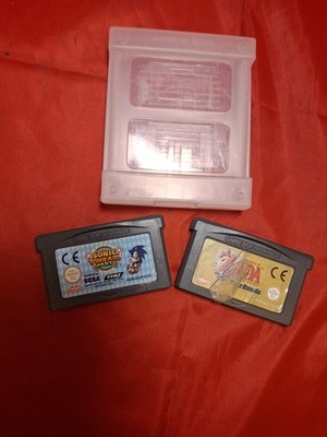 Nintendo GBA Spiele Konvolut Zelda Four Swords & Sonic Pinball Party 3