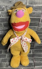 Vintage Disney Muppets Show Fozzy Bear Large Plush 17” Jim Henson