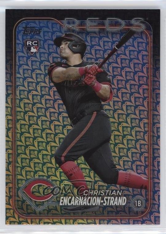 2024 Topps Series 1 Holiday Christian Encarnacion-Strand #219 16v1