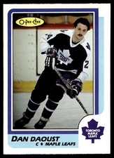 1986-87 O-Pee-Chee Dan Daoust Toronto Maple Leafs #241