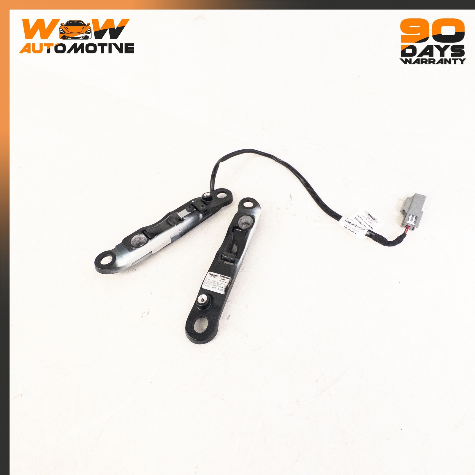 05-24 ASTON MARTIN V8 S VANTAGE DB9 RIGHT LEFT STRIKER HEADER LATCH LOCK SET OEM