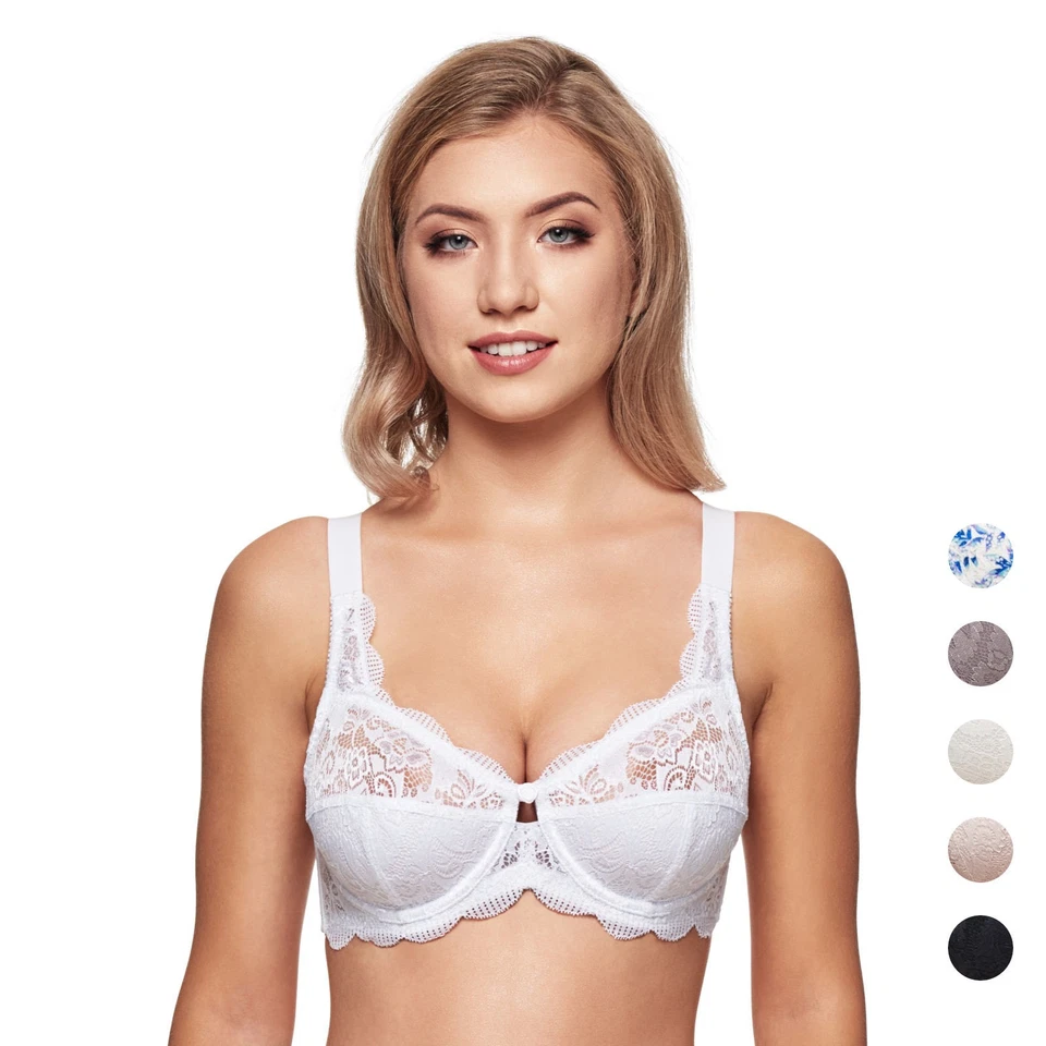 Susa Latina Bügel-BH 8008 - Weiss/Schwarz/Champagner + div. Farben