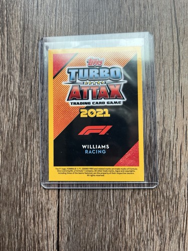 Topps Turbo Attax 2021 | George Russel Gold Foil Refactor | Williams Racing - Picture 2 of 2