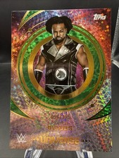 2025 topps universe wwe Xavier Woods Green Geometric Refractor /125