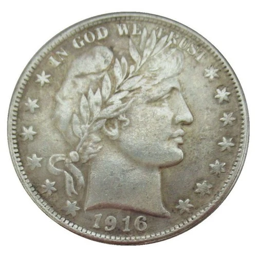 1916 D Barber Quarter VG Very Good 25c US Type Coin Collectible