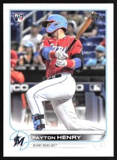 2022 Topps #611 Payton Henry