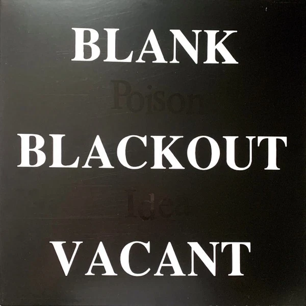 🩹POISON IDEA🩹 Blank Blackout Vacant Dbl LP YELLOW /120 TKO RE 2020 YDI DYS KBD - Image 2 of 4