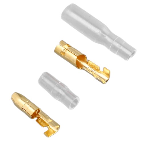 200x Cold Crimp Pressed Terminal Connectors With Insulation Sheath Waterproo NEW - Picture 10 of 12
