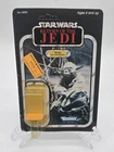 1983 Star Wars ROTJ YODA CardBack W/Attached Bubble & Footer! Unpunched Beauty!