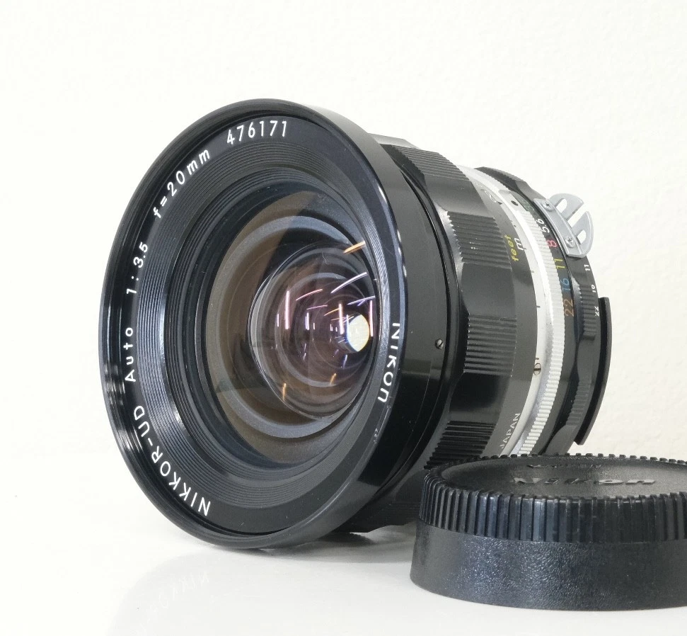 ニコン NIKKOR 20mm f/3.5 美品 Nikon NIKKOR f/3.5 Camera Lenses 20mm Focal for sale | eBay