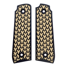 Desert Tan  Black Dragon Scale Printed Ruger Mark IV 22/45 Grips MK 4