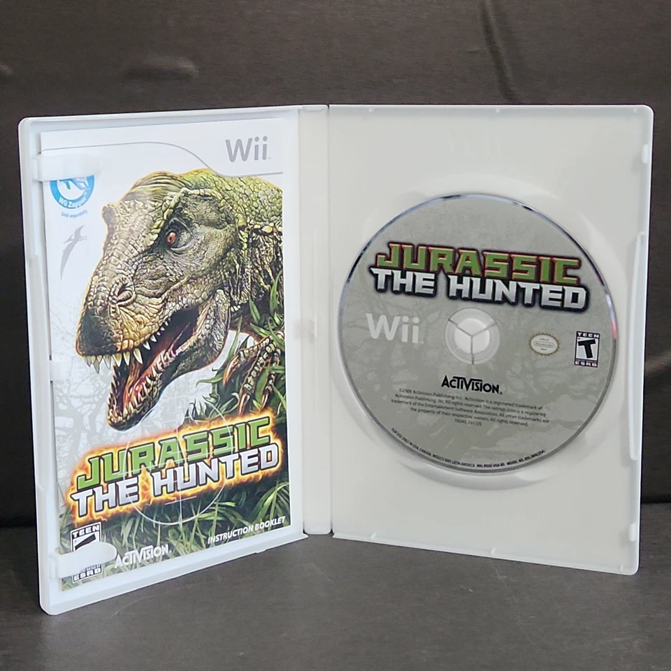 Jurassic The Hunted Nintendo Wii Video Game Complete Refurbished - Image 2 of 4