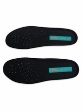 Hoka One One Replacement Insoles Shoe Inserts Black Teal Ortholite NWOT W 8.5