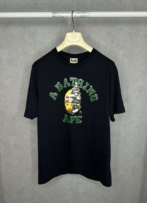 A Bathing Ape Christmas College- Big Ape Head T-Shirt Large Size FW19 Like NEW