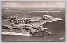 Liste Sylt Nordseebad Luftbild Deutschland 1957 RPPC Postkarte Streitkräftepost
