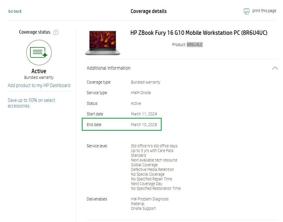 HP ZBook Fury 16 G10 Laptop: Core i9-13950HX RTX A1000, 512GB 64GB, Warranty VAT - Image 3 of 4