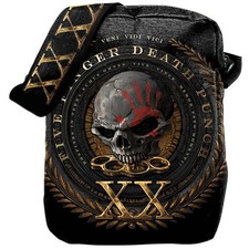 Five Finger Death Punch Crossbody Bag: Vendi Vidi Vici (Black) OFFICIAL NEW
