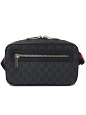 Gucci GG Supreme Belt Bag 792094 Borsa da cintura in pelle e marsupio in tela...