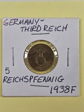 COIN - GERMANY THIRD REICH - 5 REICHSPFENNIG 1938F