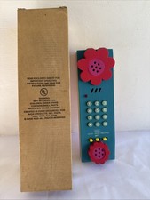 Vintage 1993 Avon Talking Pretty Telephone Soft Foam Flower Landline - NO CHORD