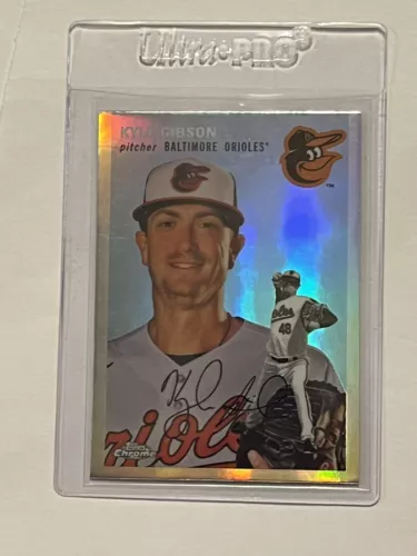 2023 Topps Chrome Platinum Anniversary Kyle Gibson Refractor #259 Orioles