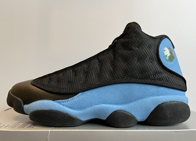 air jordan 13 black light blue