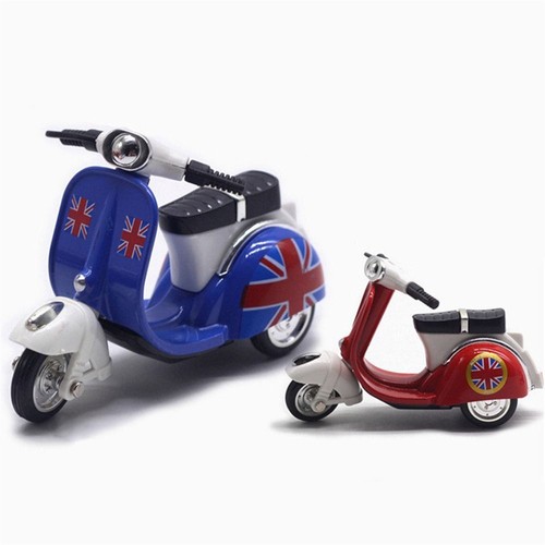 Mini motocicleta diecast miniatura simulación motocicleta juguete colección - Imagen 3 de 15