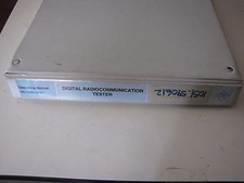 Digital Radiocommunication Tester Operating Manual 1051.5906.12.10-