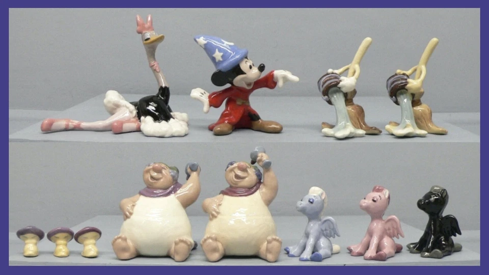 Disney's Hagen Renaker Fantasia Ostrich Madame Upanova Sold VERY LIMITED - 1982! - Image 4 of 4
