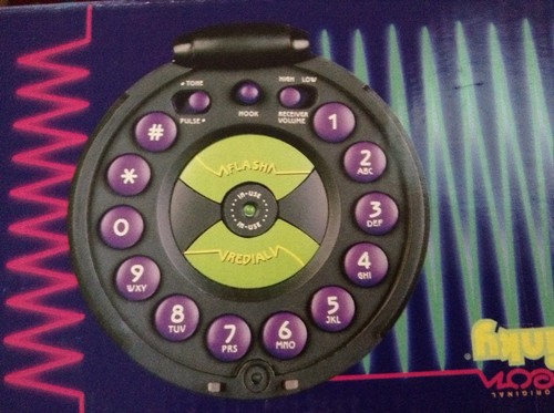 1999 Neon Slinky Telephone New in Box Great Gift! - Picture 9 of 9