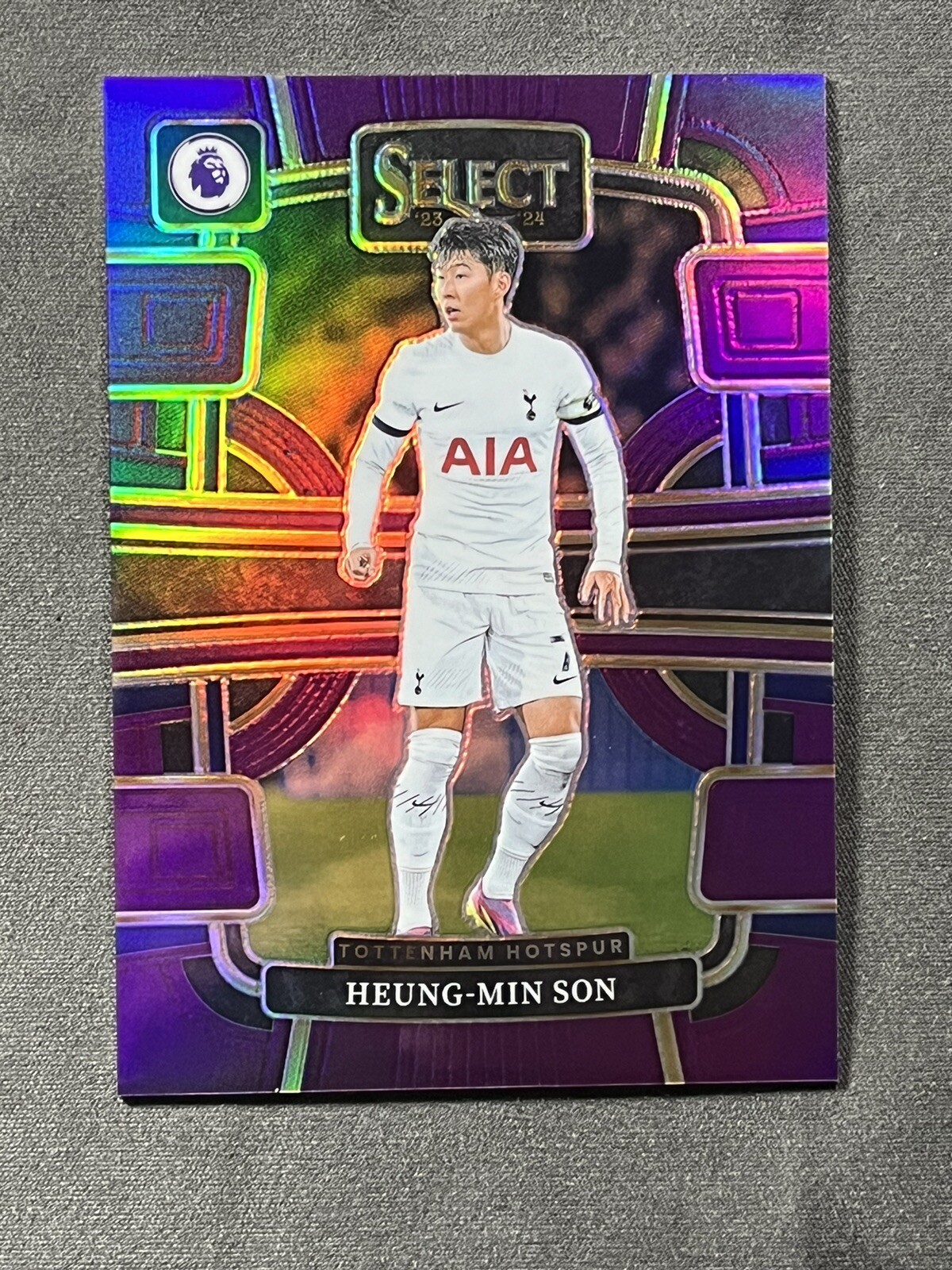 2023-24 Panini Select Premier League #86 Heung-Min Son Purple PRIZM /149!!!.