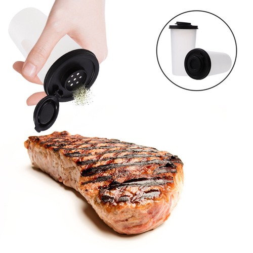 2Pcs Plastic Pepper for Household and Restaurant