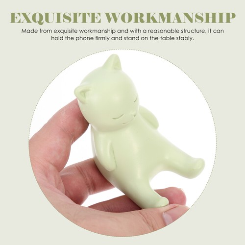 Kitten Phone Stand Cellphone Stand Mount Cartoon Neko Table Decor - 第 11/12 張圖片