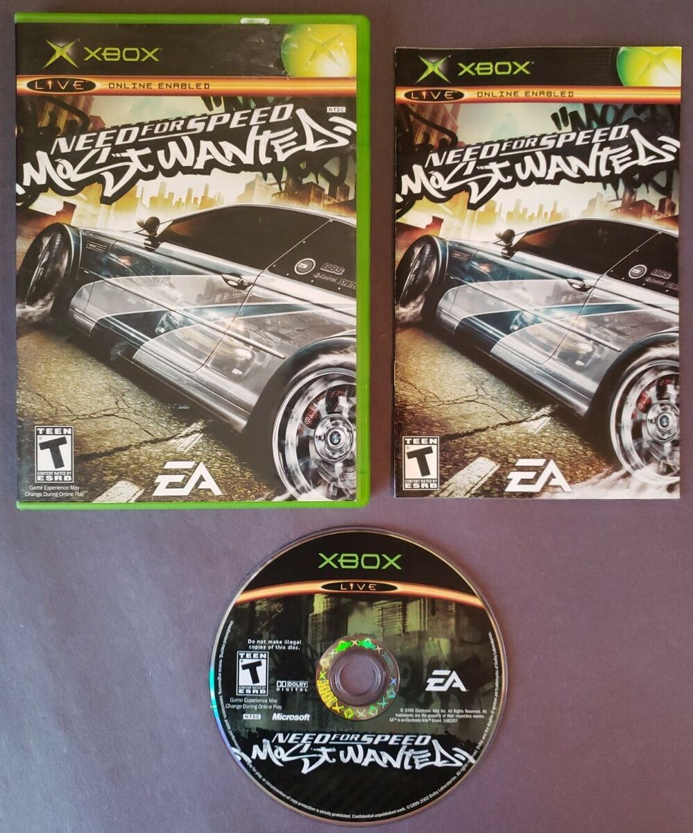 Jogo Need for Speed Most Wanted - Xbox Clássico original