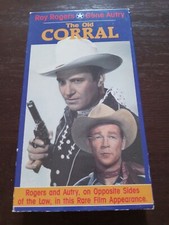 VHS Tape – The Old Corral Roy Rogers Gene Autry