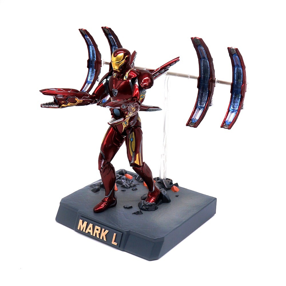 ZD Toys Mark L Iron Man MK50 10th Anniversary Series PVC
