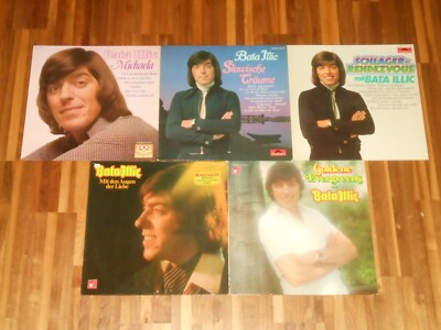 Bata Illic - SAMMLUNG - 5 LPs - Michaela + Slawische Träume + Mit den Augen der
