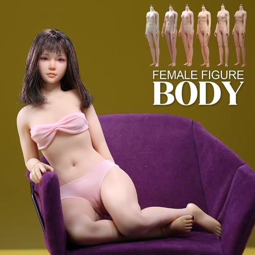 Corpo figura femminile busto piccolo senza cuciture scala 1/6 19B 12" per Phicen Hot ToyZj - Foto 23 di 30
