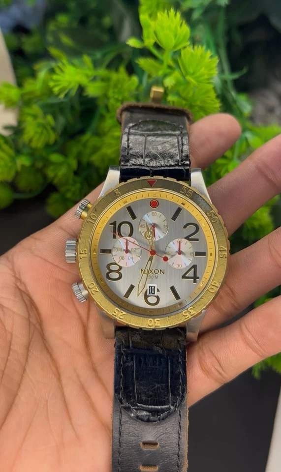 Nixon keep it fresh the 48-20 chrono 200M stainless steel japan movement 14 A-S - Image 2 of 4