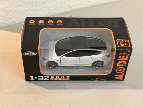 1:32 Scale Tesla Model 3 Alloy Car Model Diecast Toy Vehicle for Collection Gift - Picture 7 of 14