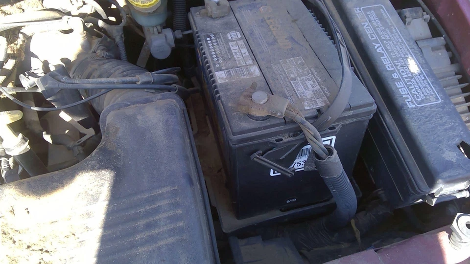 Bandeja completa de montaje en caja de batería Town & Country 1996-2000 con sujeción OEM 3,8 L Foto 4 de 4