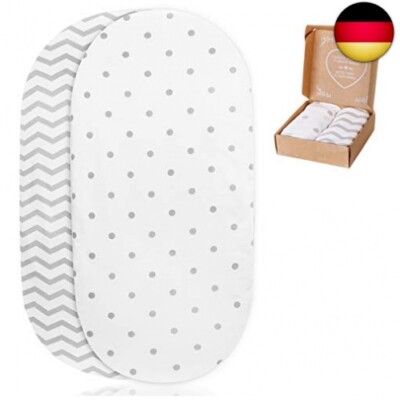 mimaDu Spannbettlaken Kinderwagen Baby Spannbetttuch Stubenwagen Bezug  8720589119062 | eBay.de