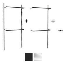 Wandschienensystem Leistenprofil Sets inkl Ko...