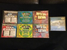 KARAOKE COUNTRY CD G - 7 item Lot: Alan Jackson, Sara Evans 5 103 Total Songs 