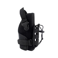 US Tactical Molle Platform Right Hand Gun Holster Waist Belt Pistol Pouch Holder