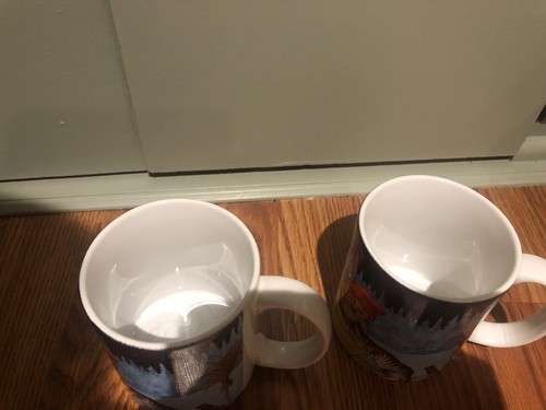 Vintage Nisse Mug Coffee Cup Lot Of 2 Norway Scandinavia Christmas - Picture 5 of 6