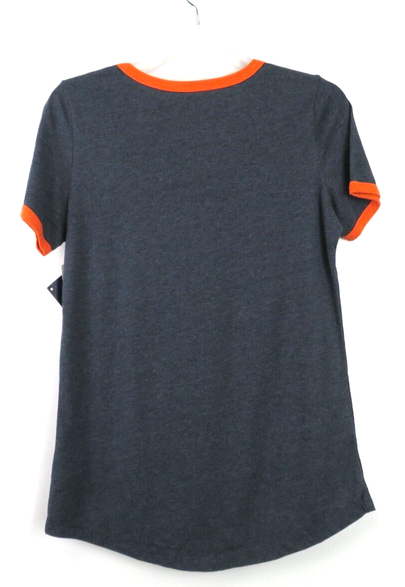 Womens MLB Detroit Tigers Short Sleeve Shirt Size M Gray NWT | eBay