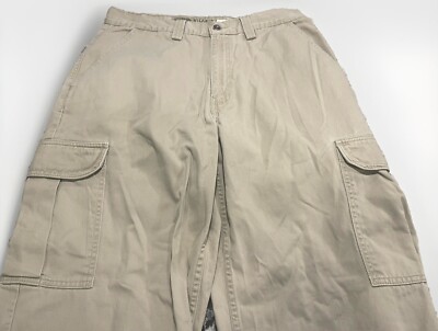 Vintage 90s Levi's Silvertab Khaki Cargo Pant Mens 34x30 (33x29