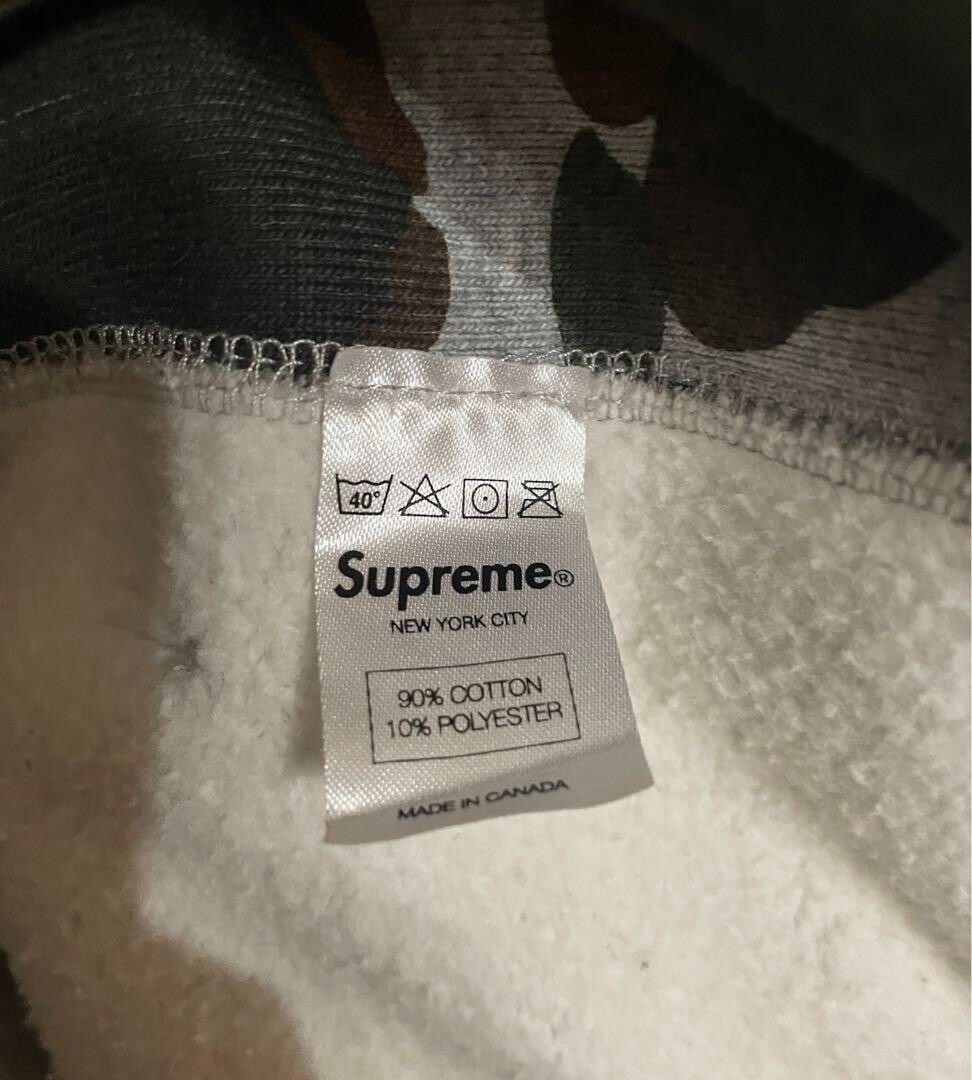 Supreme 12AW Box Logo Hooded Sweatshirt CAMO Pullover Hoodie Supreme 12AW Box Logo Hooded Sweatshirt CAMO Pullover Hoodie